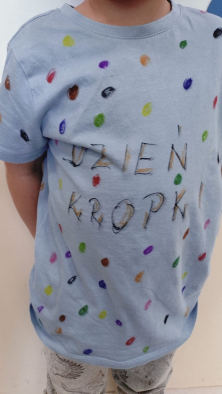 Dzień kropki w grupie przedszkolnej
